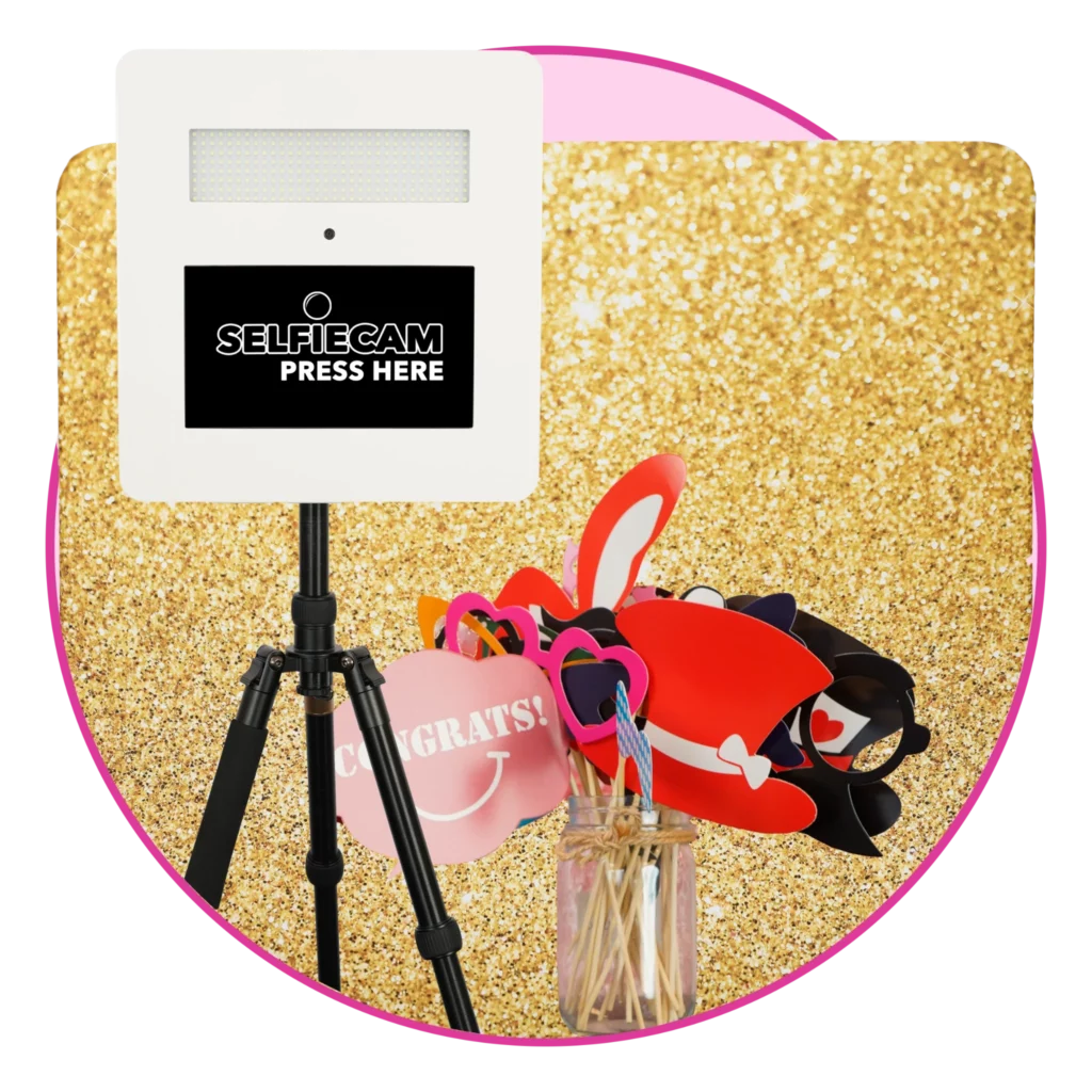 Selfiecam Showtime photobooth med baggrund